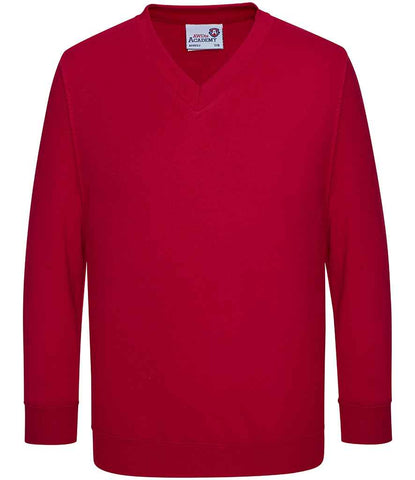 AWDis Academy Kids V Neck Sweatshirt (AC003B) - Customisable