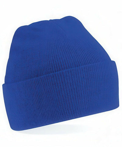 Junior Original Cuffed Beanie Hat - Customisable Bright Royal BR)