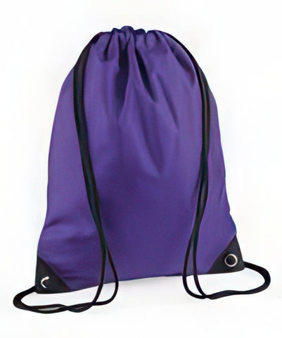 Premium Gymsac Bag - Customisable Purple (PU)