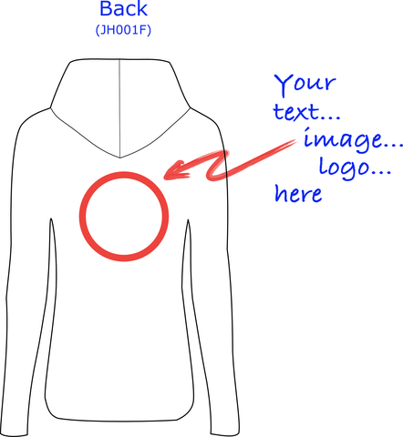 AWDis Ladies College Hoodie (JH001F) - Customisable