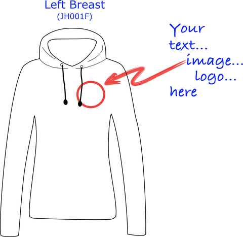 AWDis Ladies College Hoodie (JH001F) - Customisable