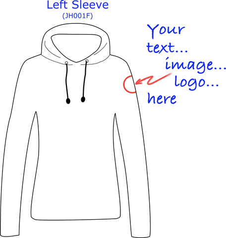 AWDis Ladies College Hoodie (JH001F) - Customisable