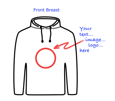 AWDis College Hoodie (JH001) - Customisable