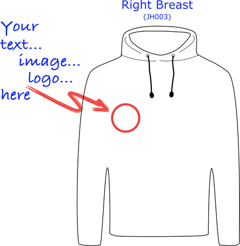 AWDis Varsity Hoodie (JH003) - Customisable