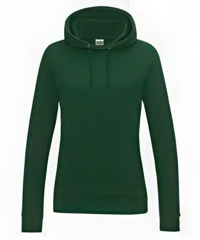 Women's College Hoodie - Customisable XL 16 / Bottle Green (BG)