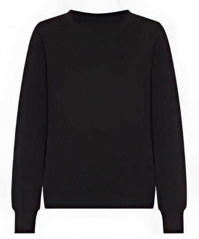 NEW - Women's AWDis Sweatshirt - Customisable 2XL 18 / Deep Black (DB)