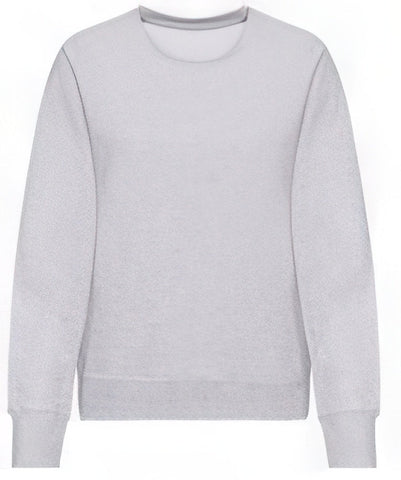 NEW - Women's AWDis Sweatshirt - Customisable 2XL 18 / Heather Grey (HG)