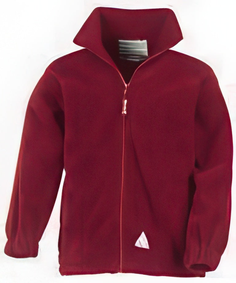 Junior Polar Therm Fleece - Customisable M 8/10 / Burgundy (BU)