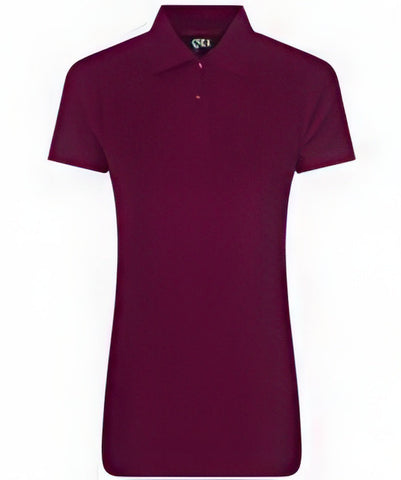 NEW - Women's Pro Polo - Customisable 2XL 18+ / Burgundy (BU)