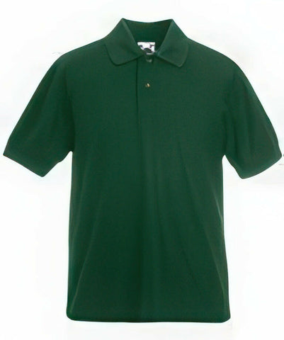 NEW - Kids 65/35 Pique Polo - Customisable 3-4 - 26" / Bottle Green (BG)