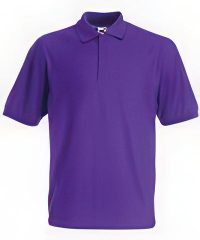 NEW - Kids 65/35 Pique Polo - Customisable 3-4 - 26" / Purple (PU)
