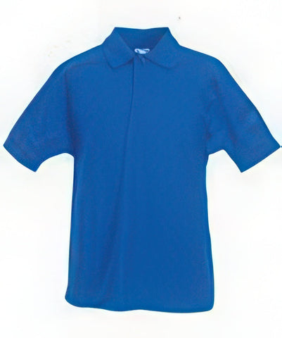 NEW - Kids 65/35 Pique Polo - Customisable 3-4 - 26" / Royal Blue (RB)