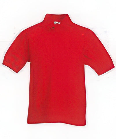 NEW - Kids 65/35 Pique Polo - Customisable 3-4 - 26" / Red (RE)