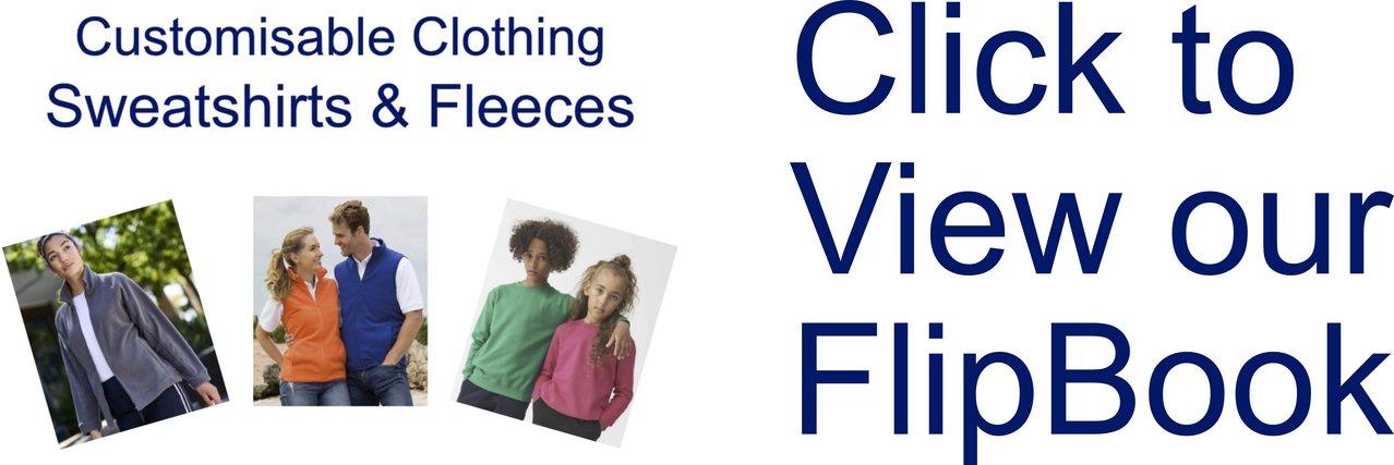 Customisable Clothing - Sweatshirts & Fleeces