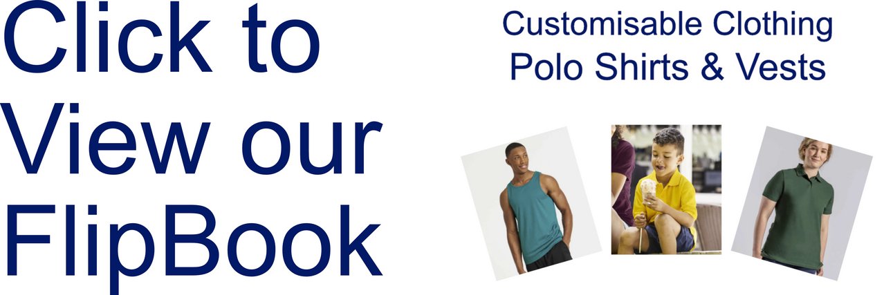 Customisable Clothing - Polo Shirts & Vests